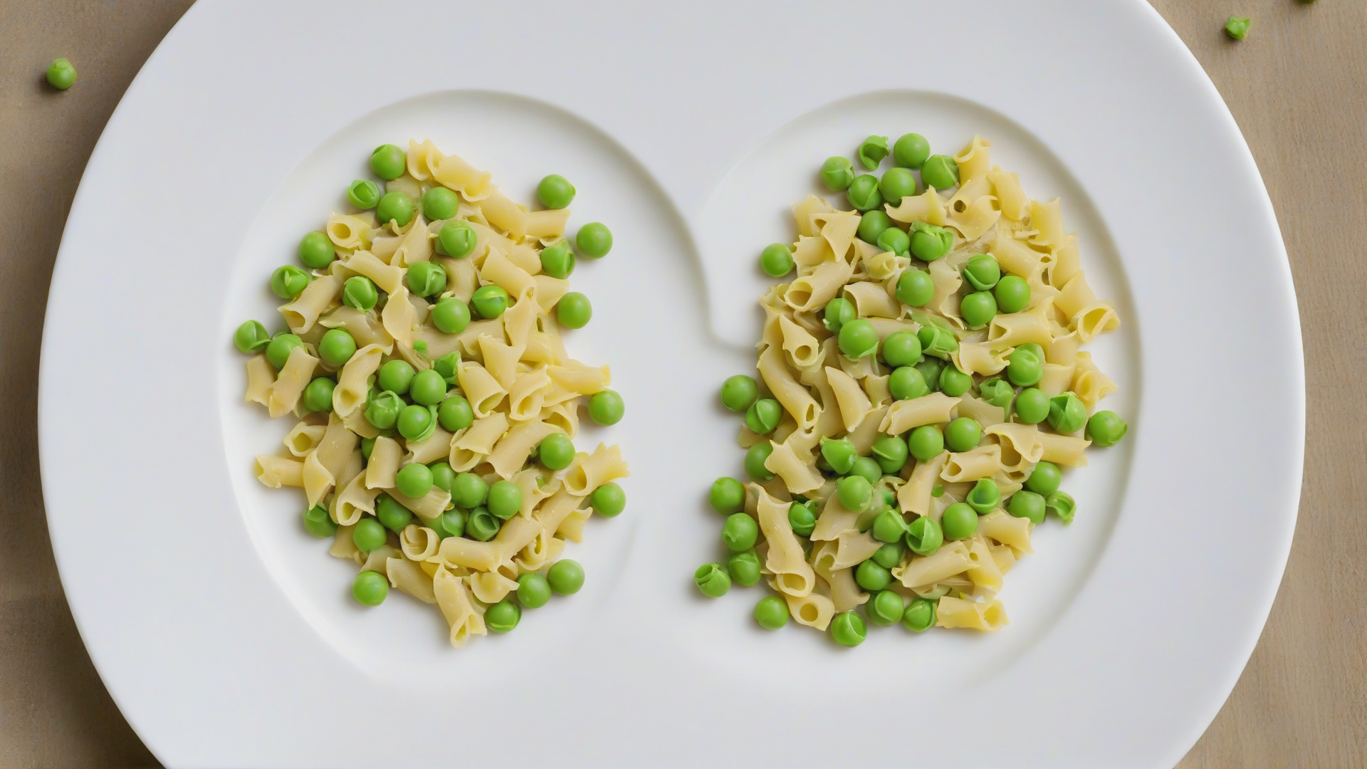 pasta con piselli